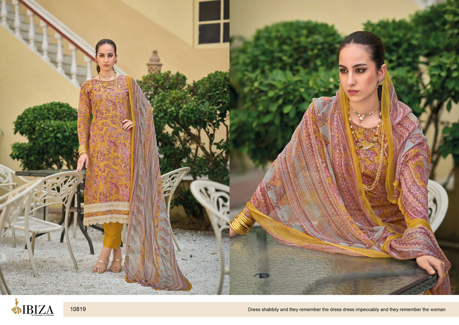 Yuvti By Ibiza Lawn Cotton Printed Designer Salwar Suits Wholesale Suppliers In Mumbai
